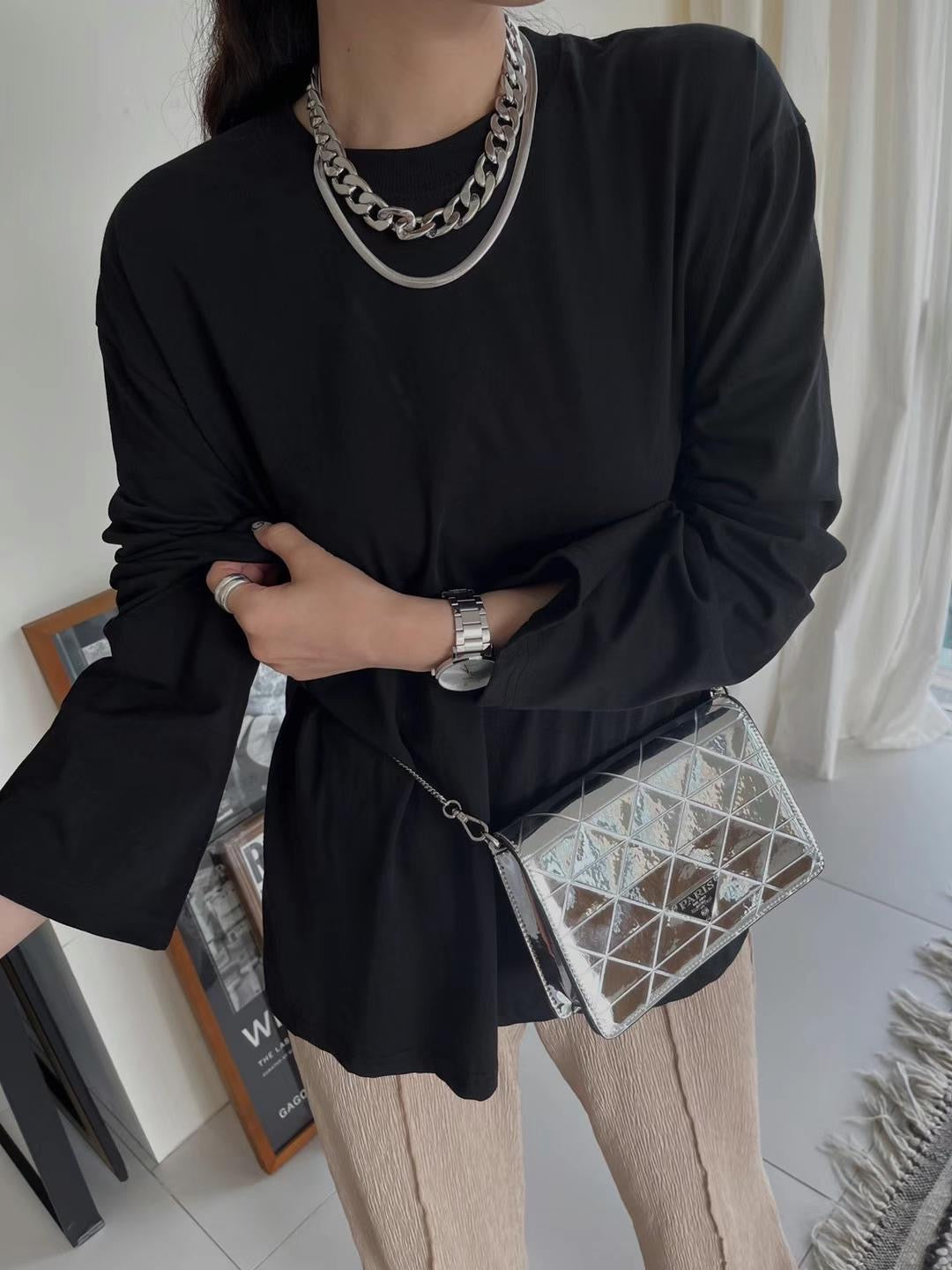 Side Split Longline Tee