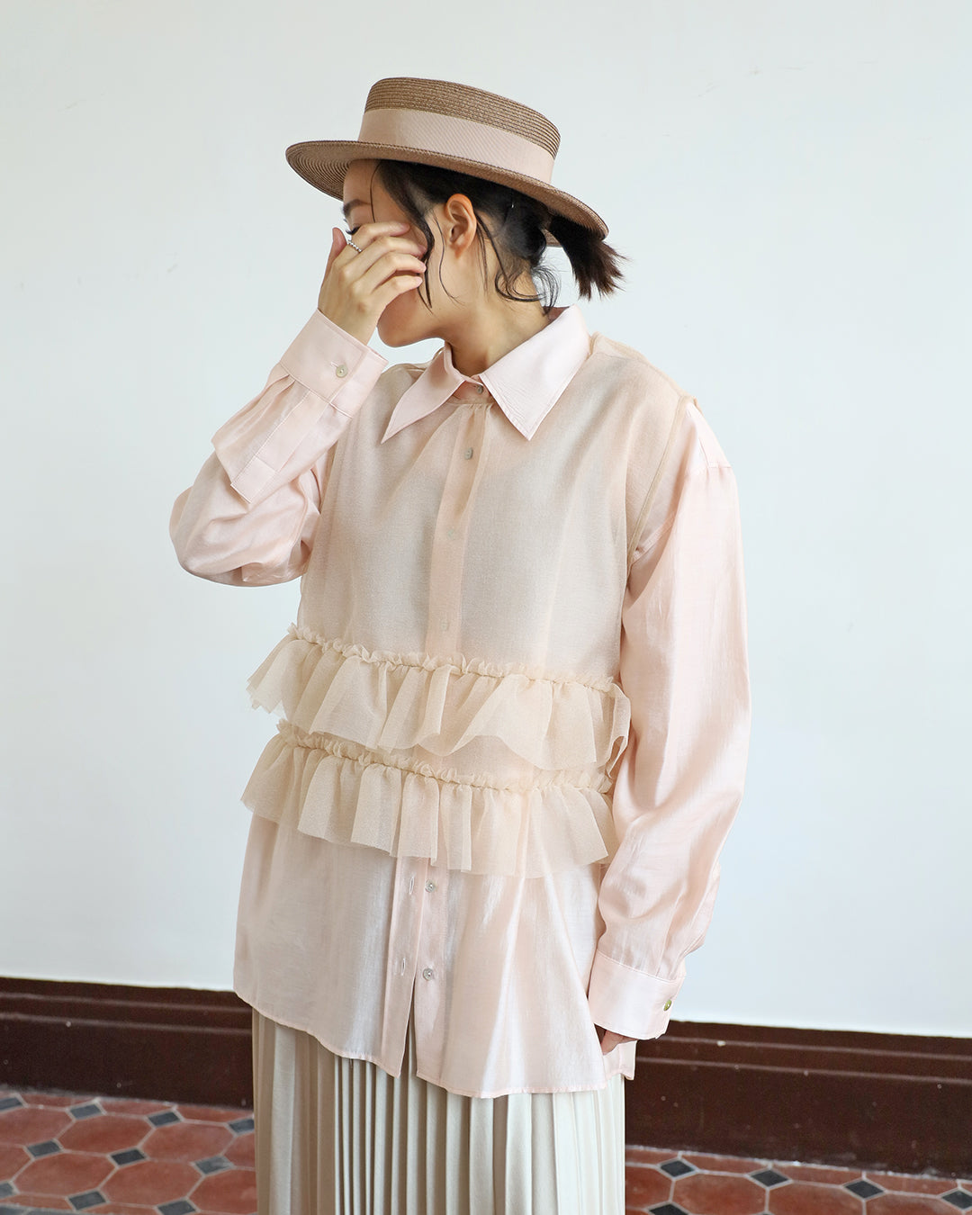 2-Way Sheer Shirt